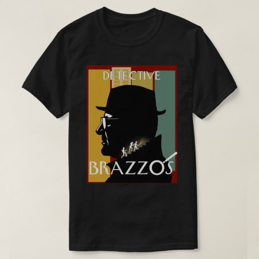 Detektiv Brazzos T-Shirt (Design vorne)