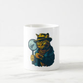 Detektiv Cat Mystery Kaffeetasse (Mittel)