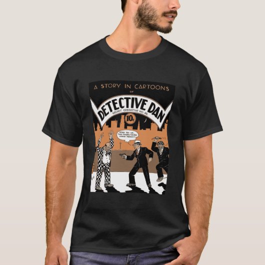 Detektiv Dan, eine Geschichte in den Cartoons T-Shirt (Vorderseite)