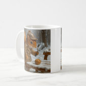 Detektiv Eichhörnchen Kaffeetasse (Vorderseite Links)
