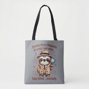 "Detektiv Faultier" Faultier Privatdetektiv Tasche