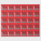 Detektiv Geschenkpapier (Flach)