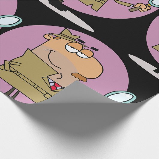 Detektiv Geschenkpapier