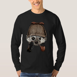 Detektiv Igel Spion Inspektor Ermittler Igel T-Shirt