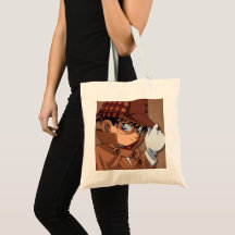 Detektiv Inspiriert Anime Tote Bag | Mystery Style