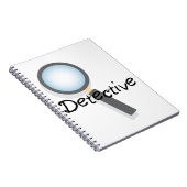 Detektiv Notizblock (Rechte Seite)