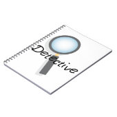 Detektiv Notizblock (Linke Seite)