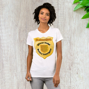 Detektiv Offizielles Abzeichen Mystery Investigato T-Shirt