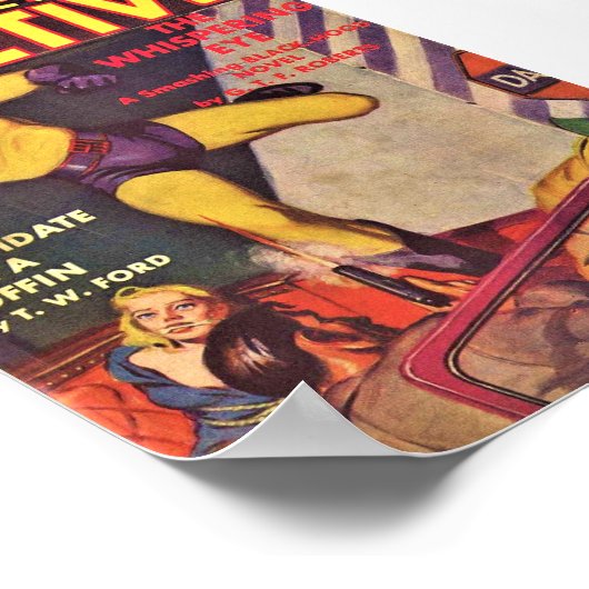 Detektiv Poster (Ecke)