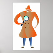 Detektiv Poster (Vorne)