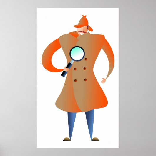 Detektiv Poster (Vorne)