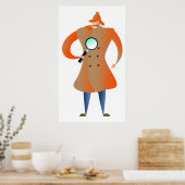 Detektiv Poster (Küche)