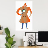Detektiv Poster (Heimbüro)