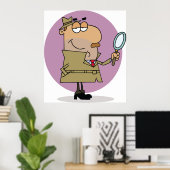 Detektiv Poster (Heimbüro)