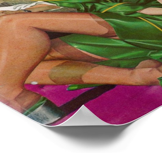 Detektiv Poster (Ecke)