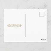 Detektiv Postkarte (Rückseite)