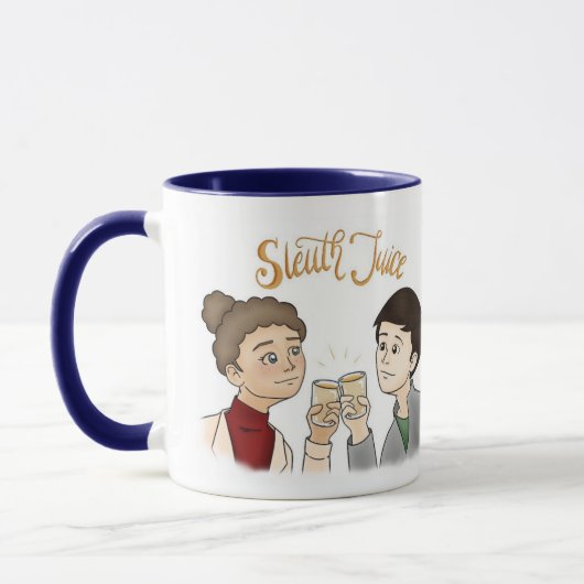 Detektiv-Saft-Tasse Tasse (Links)