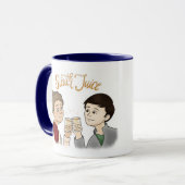 Detektiv-Saft-Tasse Tasse (Vorderseite Links)