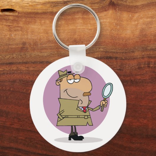 Detektiv Schlüsselanhänger (Vorderseite)