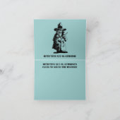 Detektiv Sly Ol Gumuh Mörderin Mystery Sleuth Karte (Innenseite)