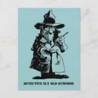 Detektiv Sly Ol Gumuh Mörderin Mystery Sleuth