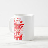 Detektiv-Tassen-Kaffeetasse-Geschenke für Kaffeetasse (Vorderseite Links)