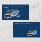 Detektiv Visitenkarte (Vorne/Hinten)