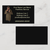 Detektiv Visitenkarte (Vorne/Hinten)