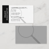 Detektiv-Visitenkarten Visitenkarte (Vorne/Hinten)