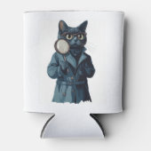 Detektiv Whiskers � Funny Cat Mystery Novel Dosenkühler (Vorderseite)