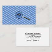 Detektivbüro Pro Visitenkarte (Vorne/Hinten)