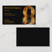 Detektivbüro Visitenkarte (Vorne/Hinten)