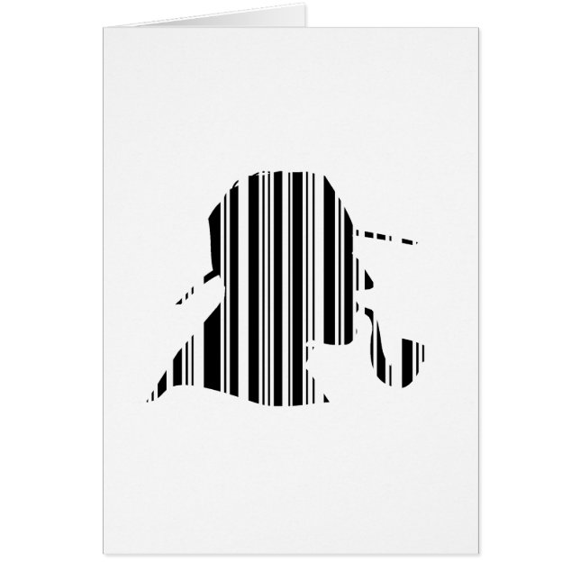 DETEKTIVE BAR CODE-Pipe Rauchen Barcode-Muster (Vorne)