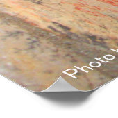 DETEKTIVE KATZE HINTER DER STEINWAND / Vatertag Poster (Ecke)