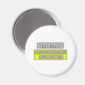 Detektive... Viel schlauer Magnet (Vorderseite/Rückseite)
