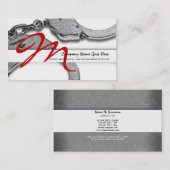 Detektivgesetzesdetektivdurchführung Visitenkarte (Vorne/Hinten)