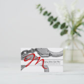 Detektivgesetzesdetektivdurchführung Visitenkarte (Stehend Vorderseite)