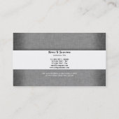 Detektivgesetzesdetektivdurchführung Visitenkarte (Rückseite)