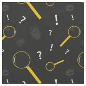 Detektivkriminalität Stoff (Nahaufnahme)