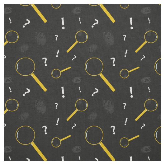 Detektivkriminalität Stoff (Muster)