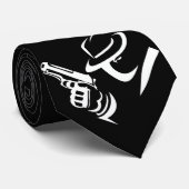 Detektivmobster-Krawatte 2 Krawatte (Gerollt)