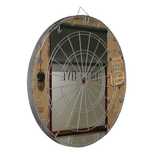 Detektivstelle Dartscheibe (Vorderseite Links)