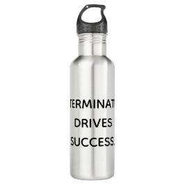 Determination Drives Success Motivational Edelstahlflasche
