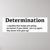 Determination Poster (Vorne)