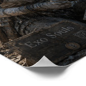 Determination / Solar Engineer / Ruined Solar Farm Poster (Ecke)