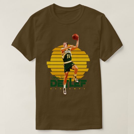 Detlef Schrempf T-Shirt (Design vorne)