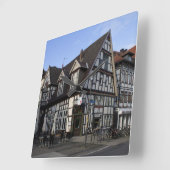 Detmold Quadratische Wanduhr (Winkel)