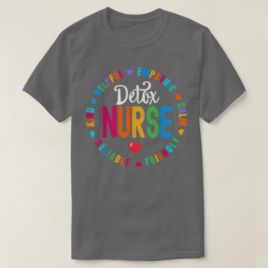 Deto Nurse Squad Wertungswoche Vielen Dank T-Shirt (Design vorne)