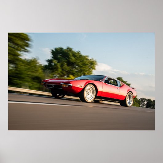 Detomaso Pantera Poster (Vorne)