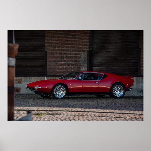 Detomaso Pantera Poster (Vorne)